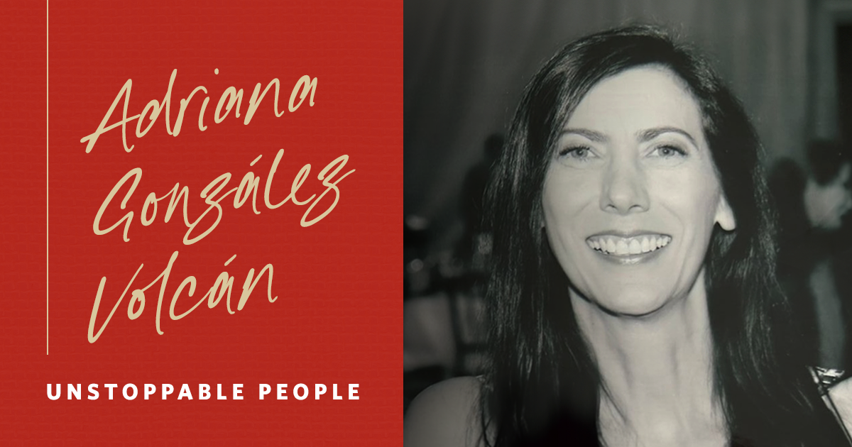 Photo of Adriana Gonzalez Volcan and the Unstoppable People title