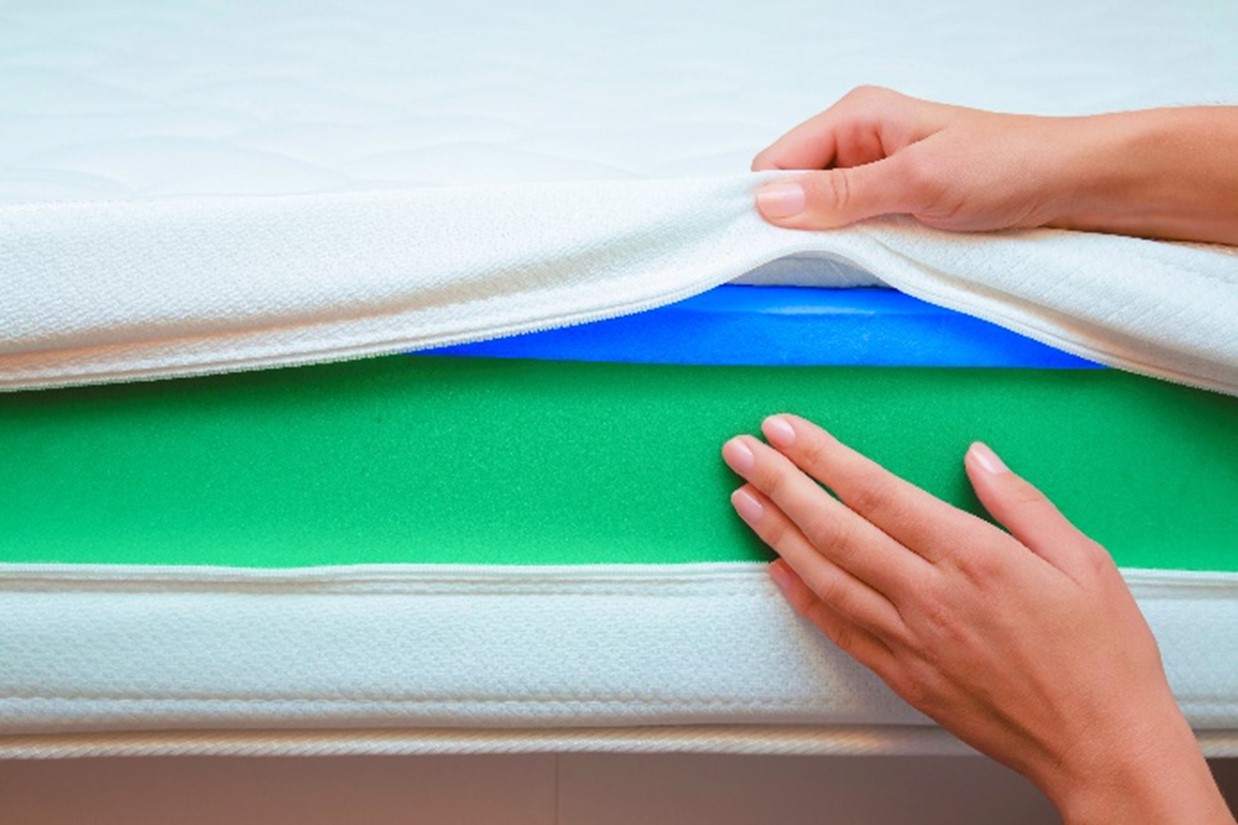 Picture of foam application