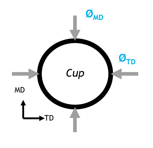 Cup Rim Diagram